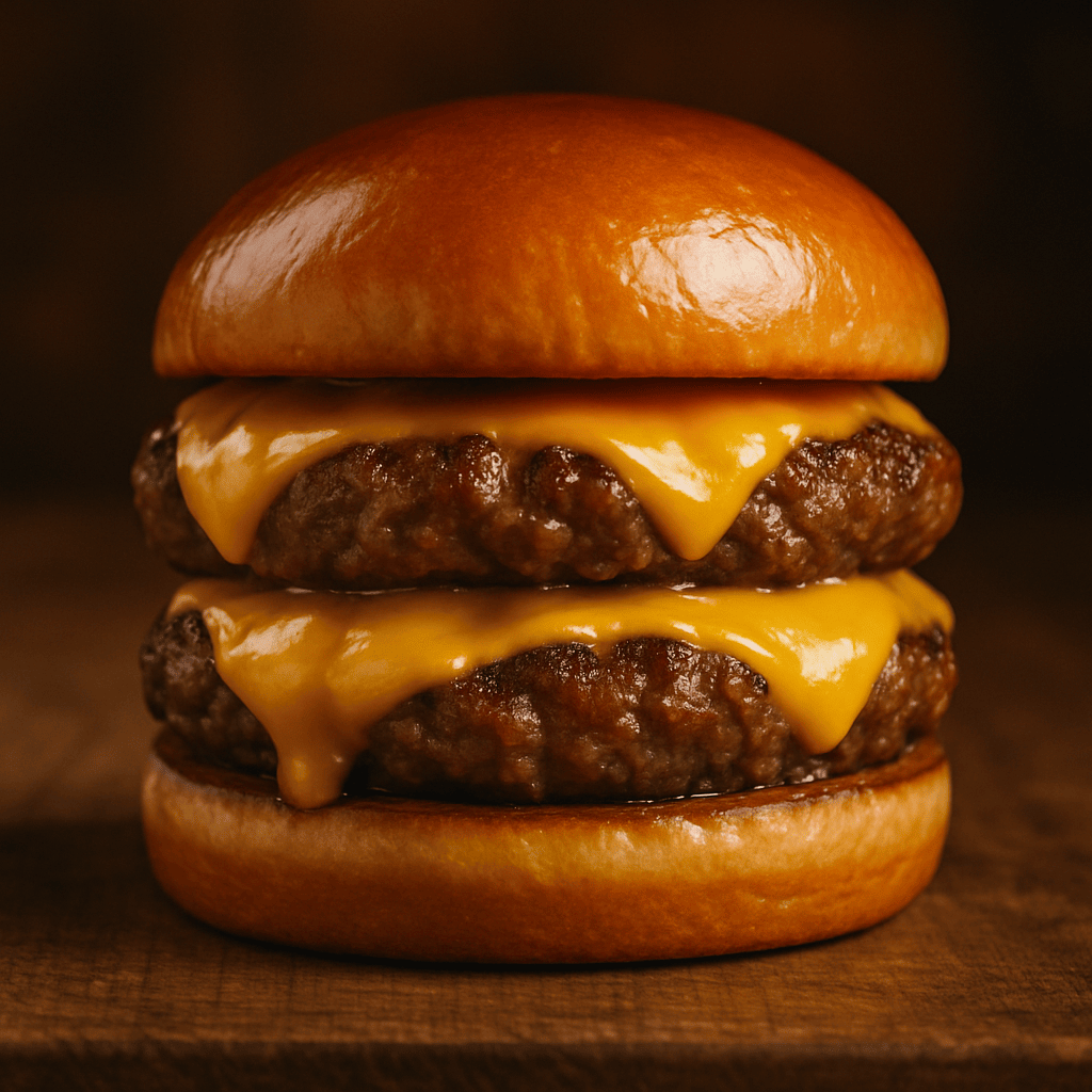 Hamburguesa doble queso