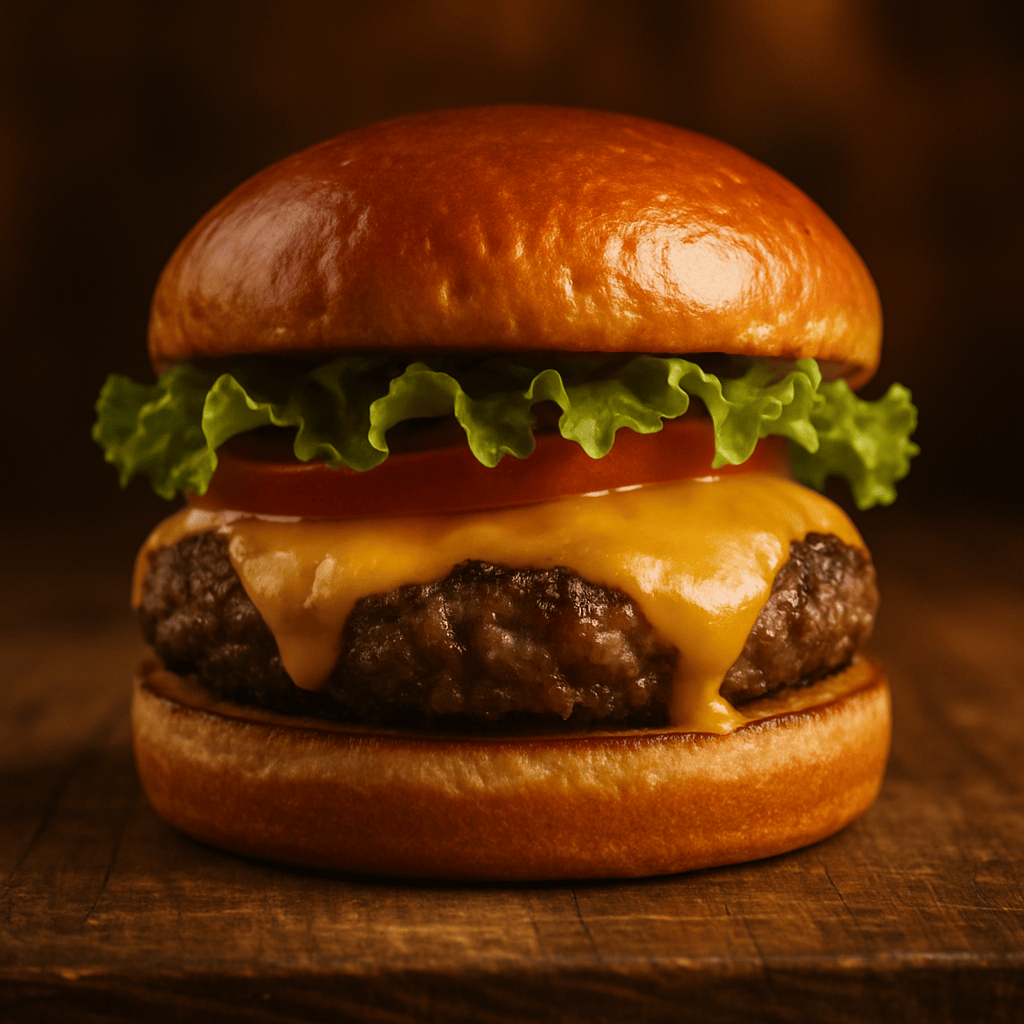 Hamburguesa clásica con queso