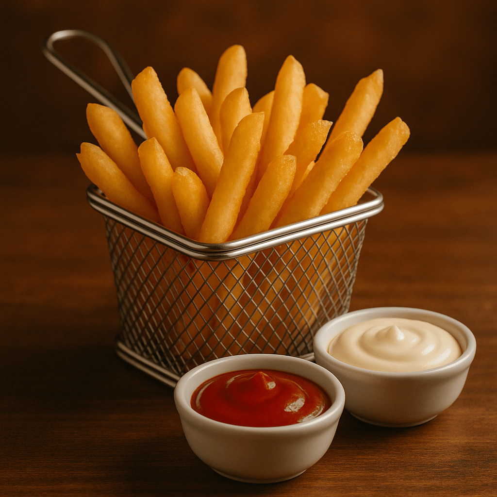 Papas a la francesa crujientes